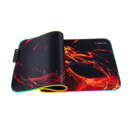 Mouse mat XTRIKE ME MP-605, Game, 800x300x3 mm, RGB backlight, black-4