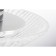Ceiling light MayToni C809CL-04CH, 4XE14, 60W, 40x40x18 cm, chromium color
