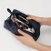 Lightning cosmetic bag, blue color