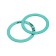 Paronite gasket Masterprof ID.030062, Intersecision for radiator 1 ", set 2 pcs.
