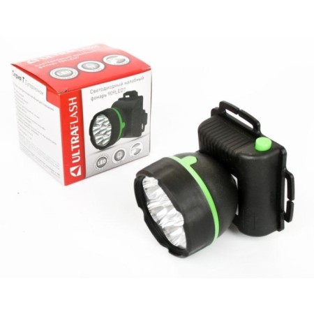 Blood flashlight 909LED7 (7LED 1 mode; 3X6 black) Ultraflash 11782