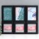 Photo frame in 6 photos 10x10, 10x15 cm "Classic" black set 6 pcs 31.5x40 cm