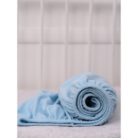 Waterproof molting, size 60x140 cm, blue color-3