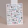 Nail stickers 10.2*8cm icons CA-743 Vygotok