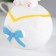 Nightlight "Fox on the Moon" LED 1W 3x LR44 white 10x10x16cm Risalux