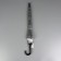 Umbrella - a semiautomatic “newspaper” cane, 8 spokes, r = 47/54 cm, d = 108 cm, color gray color