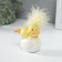 Polystone souvenir "Yellow chick on the egg" 7x4x7.5 cm