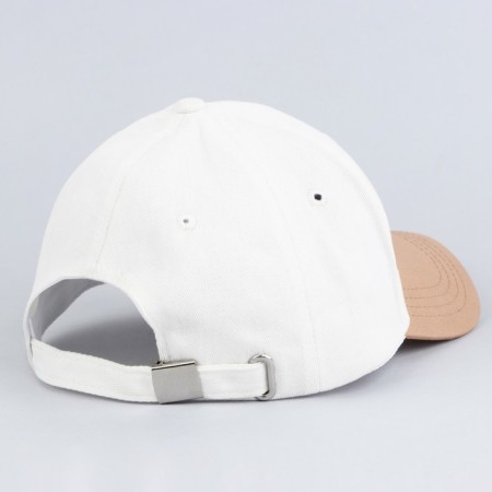 Women's cap Wildflower, white color, rr 56-3