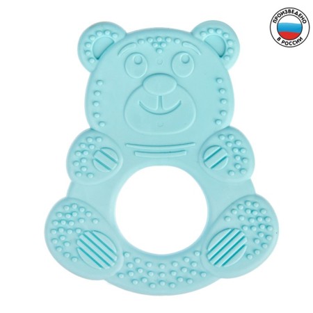 Silicone Broke “Mishutka”, Mix color, button