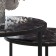 Tables Journal Loft DQ No. 2 Duae (set), D605 (475), H420 (320), f/p marble black, m/k black