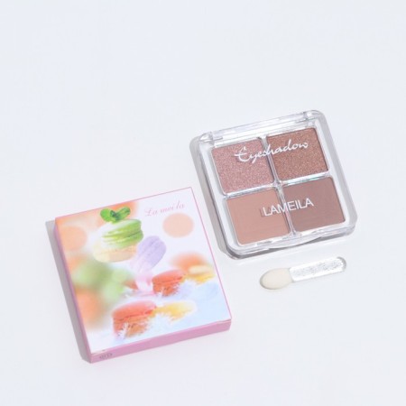 Palette of shadows for eyelids, 4 colors-4
