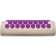 Acupuncture Bradex "Nirvana", beige, purple spikes, premium series