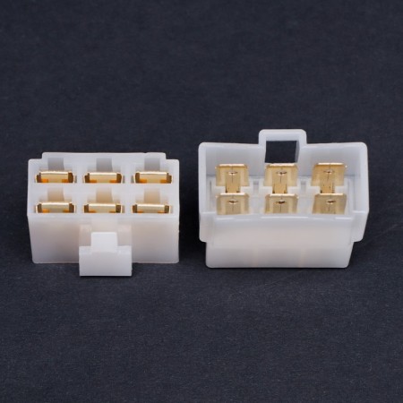 Car connector, dj7061-6.3-11/21, 6 contacts, set 5 pcs-3