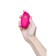 Multifunctional stimulator of erogenous zones Jos nimka, silicone, 9 cm, pink color