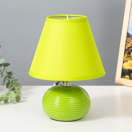 Salento table lamp E14 40W Green 17x17x23 cm Risalux