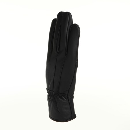 Male gloves, size XL, with insulation, black color-1