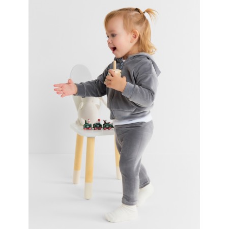 Baby sweatshirt I Plushy, p. 80-86, gray-5