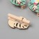 Decor for creativity wood "clothespin. Sleeping cupboard on the sheet" set of 3 pcs 1.3x3.3x4.5 cm