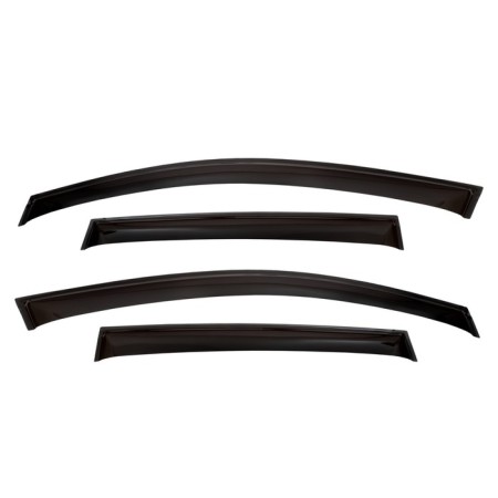 Window deflectors Renault Duster, 2017-/ Dacia Duster, 2017-, Dark