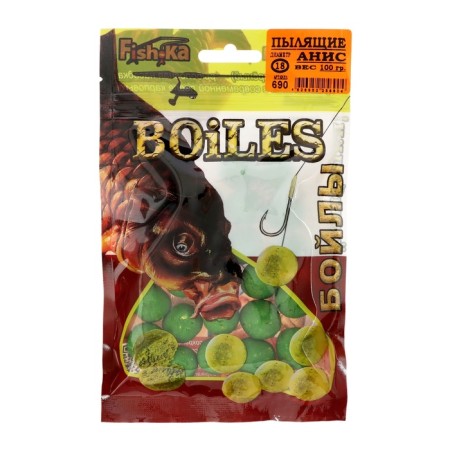 Fish.ka Purrects Boilles, anis 18 mm, 100 g-1