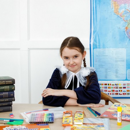 A set of first grader in the folder, calligrata, “butterfly”, 40 items-5