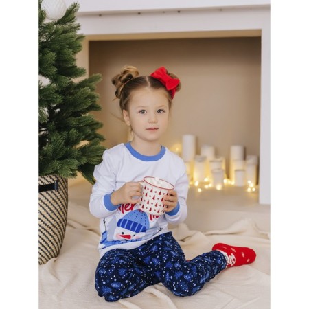 Pajamas: T -shirt, trousers, height 116 cm, multicolor color-1