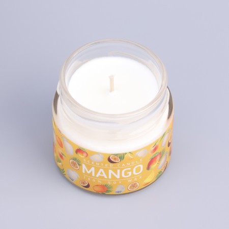 Aromatic candle in the Bank "Mago Marakuya", owl wax, 80 g-5
