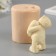 Silicone Mold "Bear with Big Heart" 9x5.5x4.5 cm mix