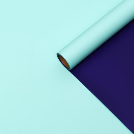 Matte film, light turquoise, blue, 0.58 x 10 m-1