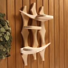 Waterfall regiment, 42 × 65 × 12 cm, linden