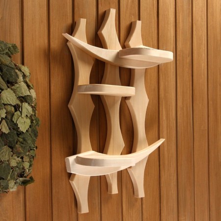 Waterfall regiment, 42 × 65 × 12 cm, linden