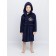 Baby robe, height 128 cm, dark blue color