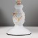 Dorofai table lamp E27 40W white-gold 18x18x29 cm