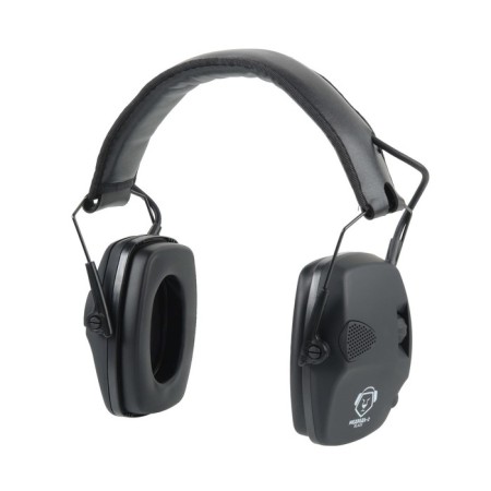 Active headphones "Bear 2", black color