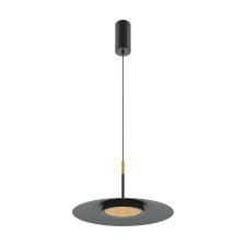 Suspension lamp Maytoni Mod041PL-L15B3K1, LED, 12W, 35x35x328 cm, 500lm, Black Color Black