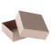 Box the team without printing a lid is a brown without a window 14.5 x 14.5 x 6 cm