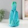 Figure "Dragon" 25x12x13 cm, turquoise