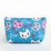 Lightning cosmetic bag, blue color
