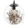 Lamp Bayerlux 4516/1 40W E27 Gold 25x25x25 cm