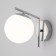 Bra Frost, 1x60W E27, chromium color