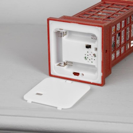 Santa Claus and Deer LED figure 9 × 20 × 8 cm, plastic, AAX3 batteries (not complete), USB, glow warm white-2