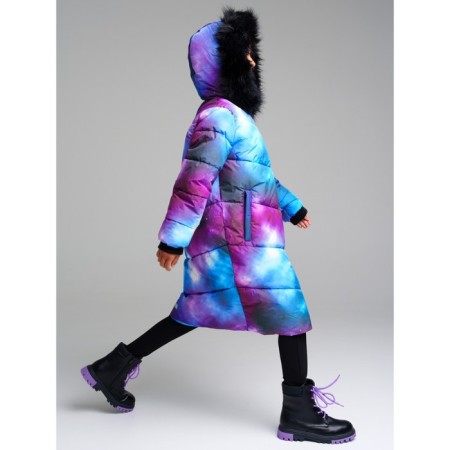 Coat for a girl, height 128 cm-8