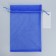 Blue Gift Organza Blue "With Love", with a nameplate 16 x 24 cm +/- 1.5 cm