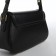 Women's bag Textura, messenger, average size, black color