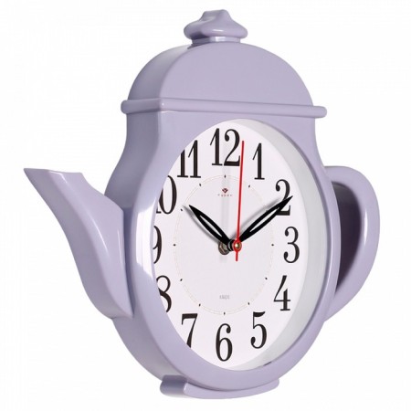 Walls are launched interior, for the kitchen, silent, "kettle" 29 x 34 cm, lilac-3