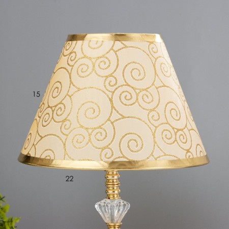 Table lamp "Arabis" E27 40W BOOD WITH BIGHT 22.5X22.5X33.5 cm RISALUX-2