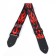 Guitar belt, flame, length 60-117 cm, width 5 cm