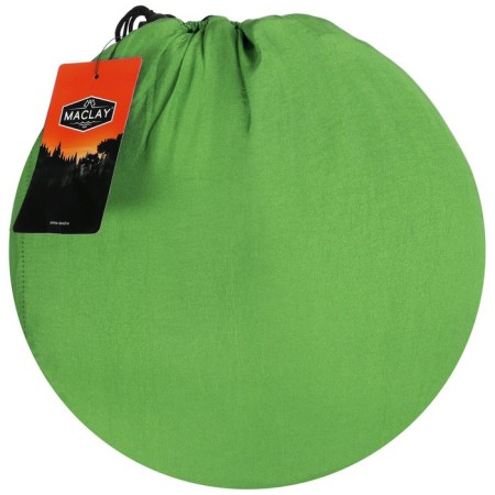 Maclay hammock with a mosquito net, 260x140 cm, green color-9