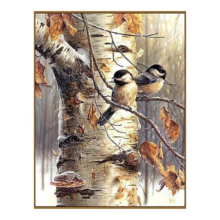 Diamond mosaic "Sparrow", 45 colors