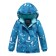 Ski costume for girls, blue color, height 98 cm